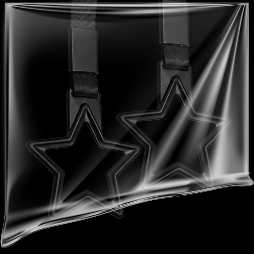 2 PCS Black Star Tsurikawa