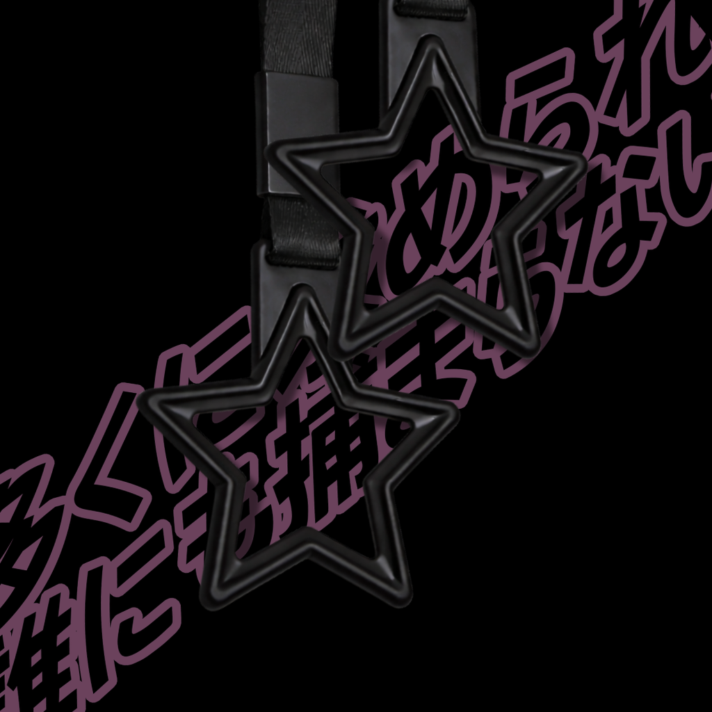 2 PCS Black Star Tsurikawa