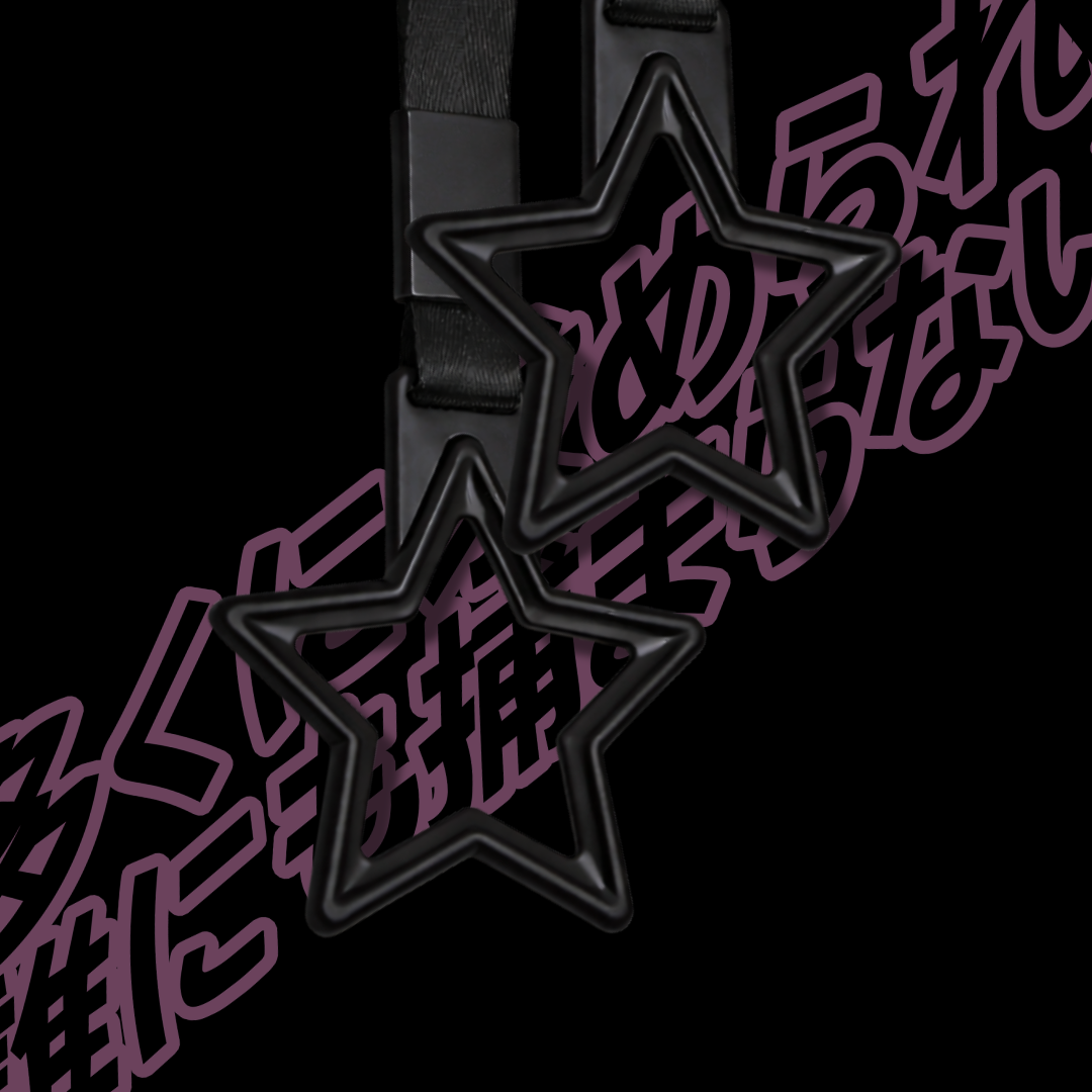 2 PCS Black Star Tsurikawa