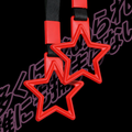 2 PCS Red Star Tsurikawa