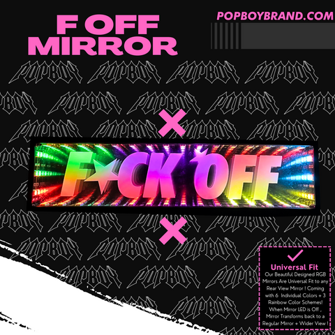 F OFF Style Mirror Style