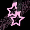 2 PCS Pink Star Tsurikawa