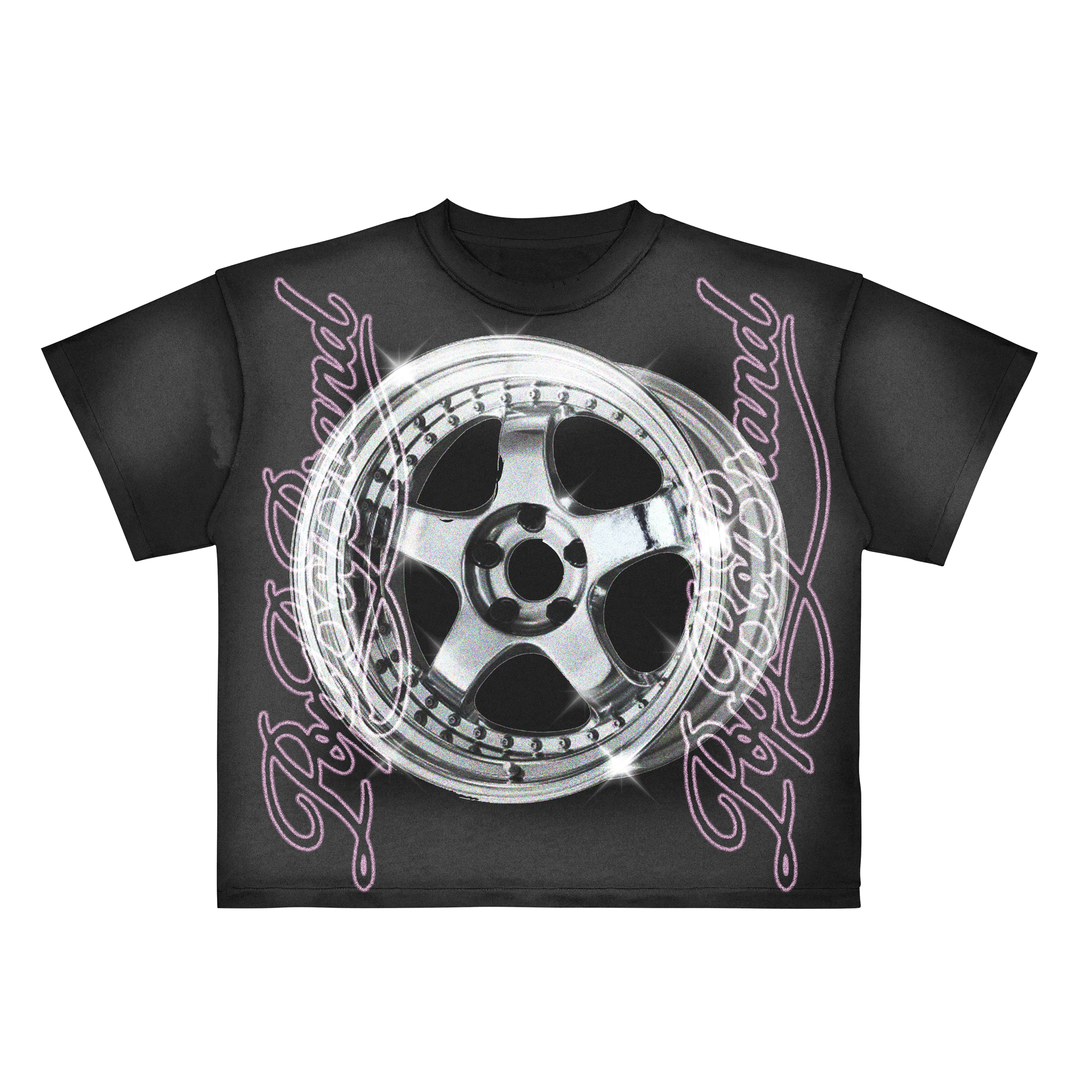 WORK ON ME BLACK TEE