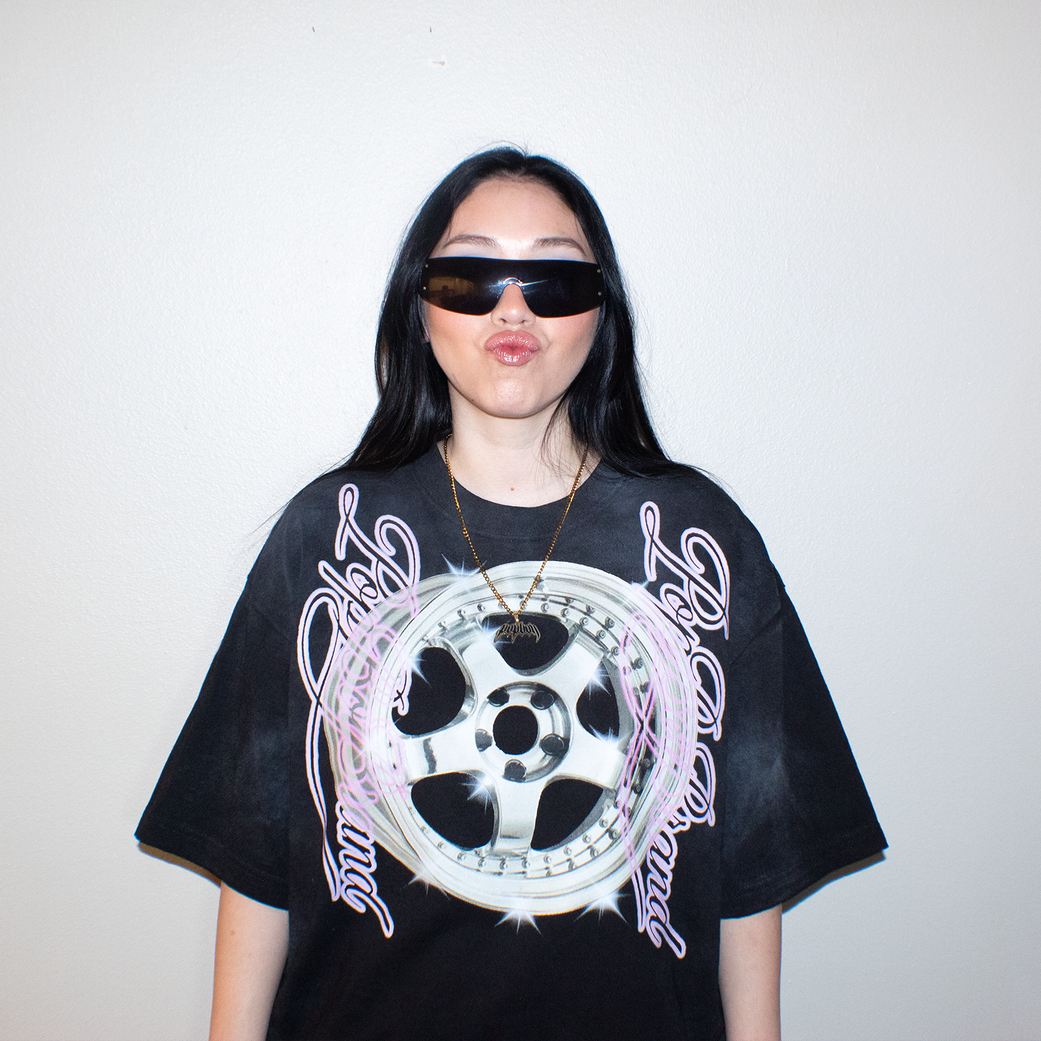 WORK ON ME BLACK TEE