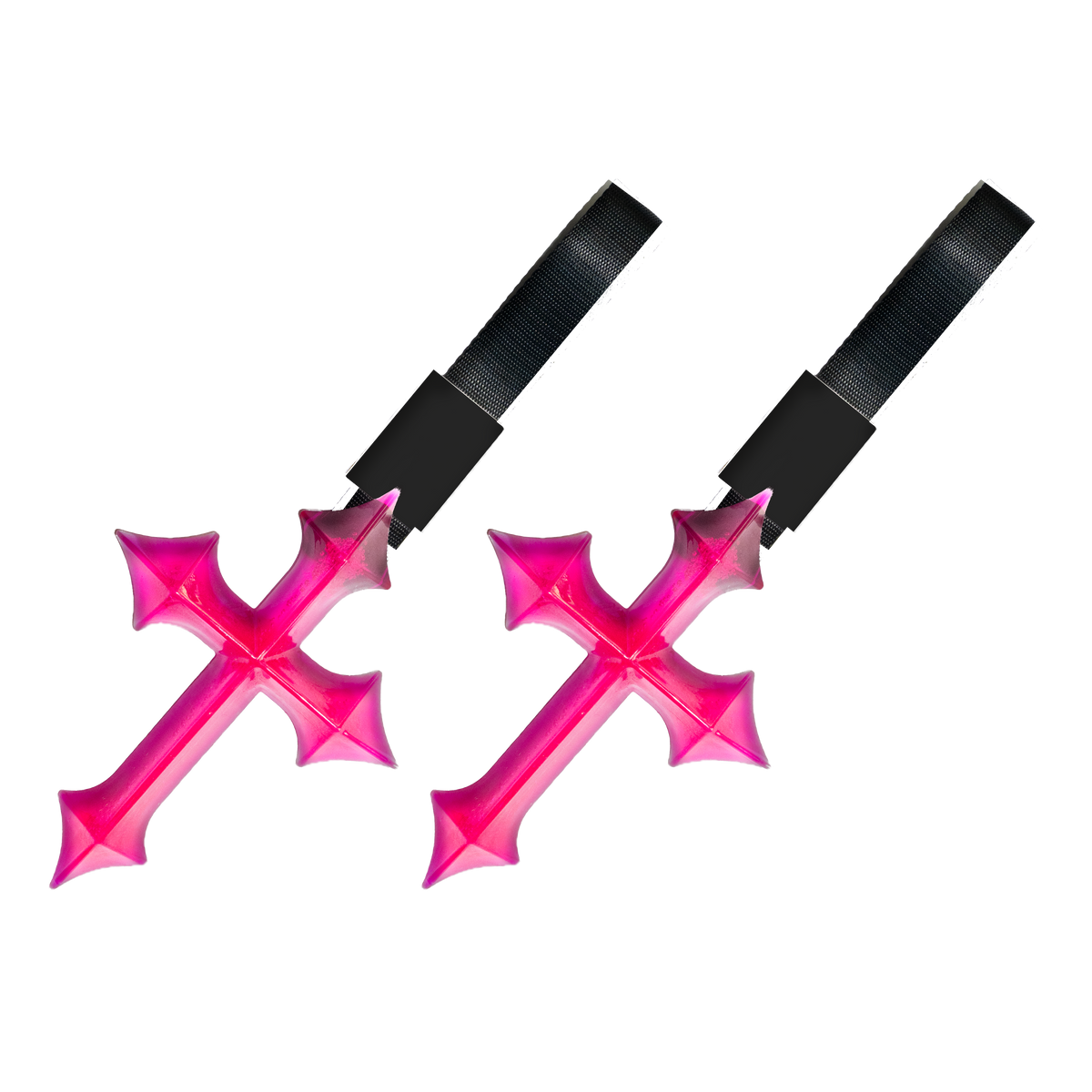 V3 Cross Tsurikawa — Pink Bubble — Same-Color 2 Pack