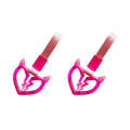Devil Broken Heart Tsurikawa — Pink — Same-Color 2 Pack