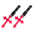 V3 Cross Tsurikawa — Red Bubble — Same-Color 2 Pack