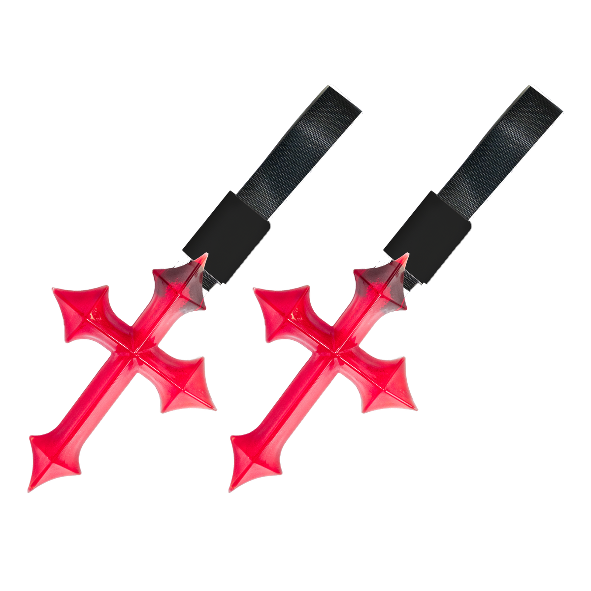 V3 Cross Tsurikawa — Red Bubble — Same-Color 2 Pack