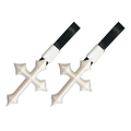 V3 Cross Tsurikawa — White — Same-Color 2 Pack