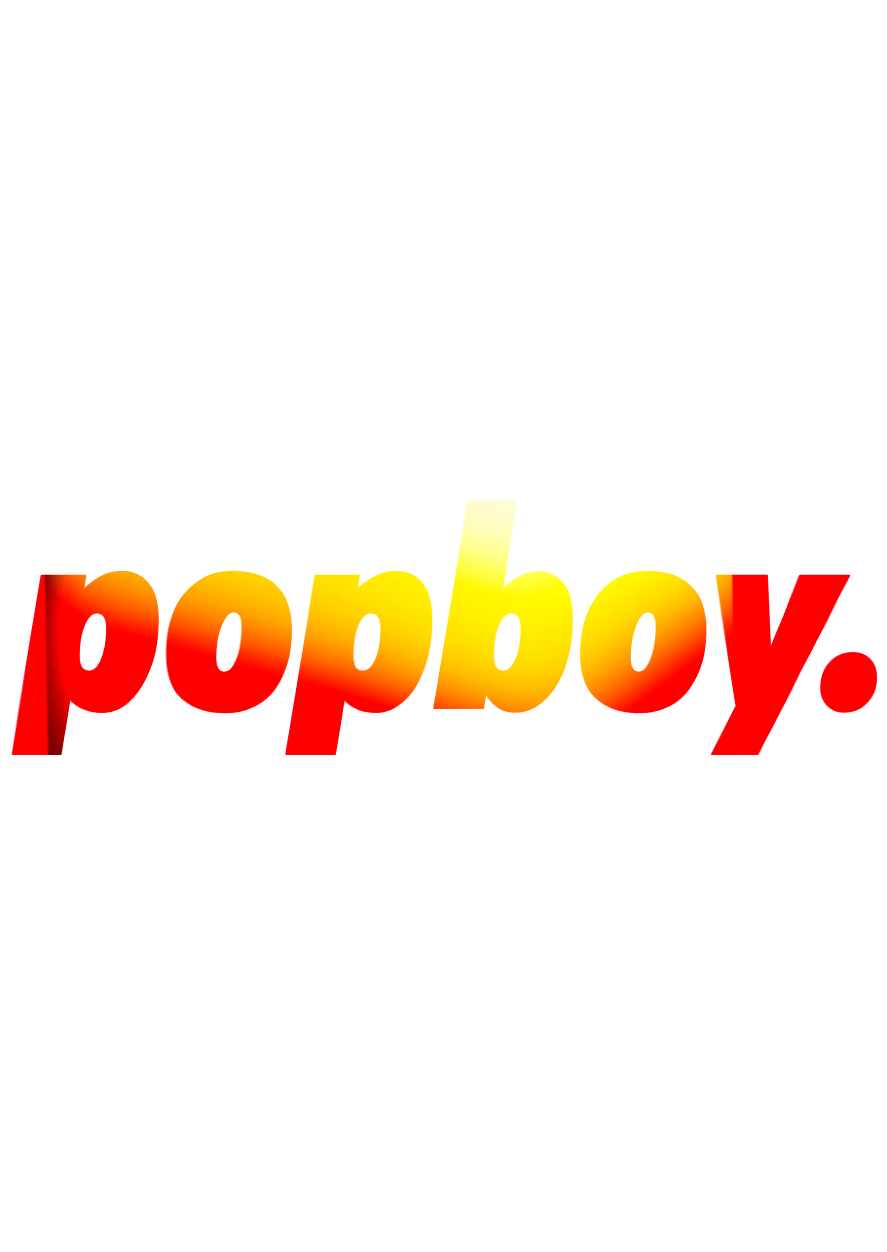 POPBOY BOLD VINYL BANNER