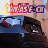 POPBOY X LOW AS F LICENSE PLATE