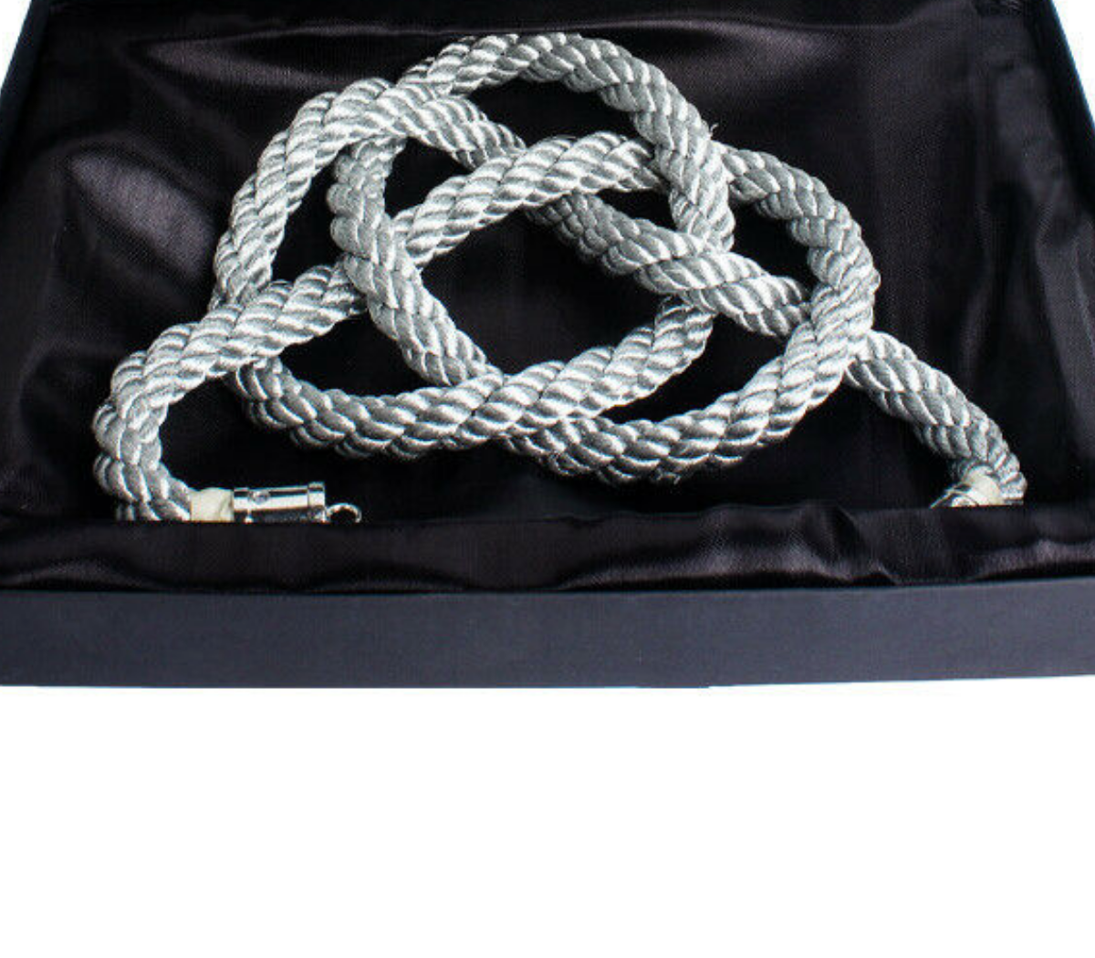 Silver & Black VIP ROPE KNOT JDM