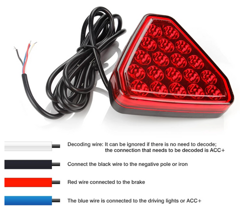 Universal F1 Car 3rd Stop Brake Light DIY