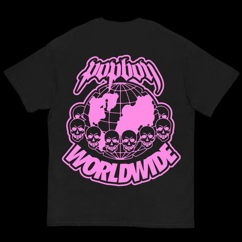 Worldwide Popboy Cross Tee Pink